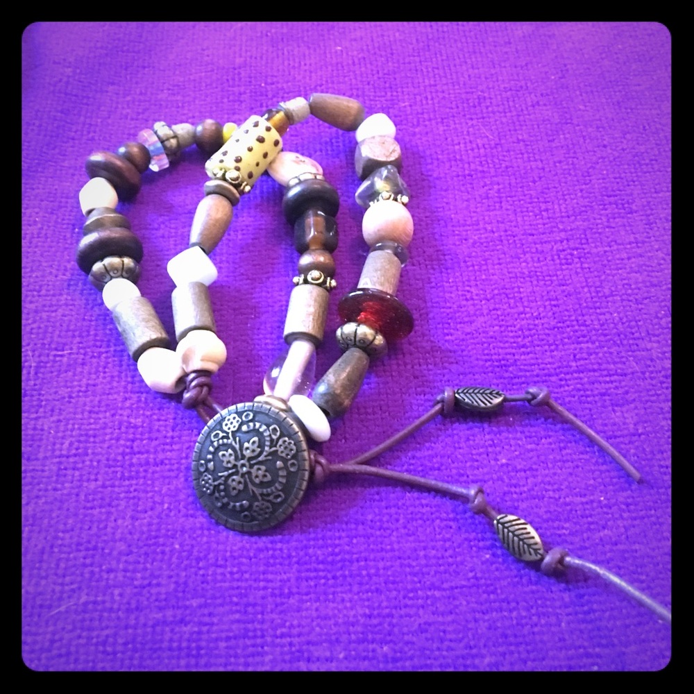 Leather bracelet